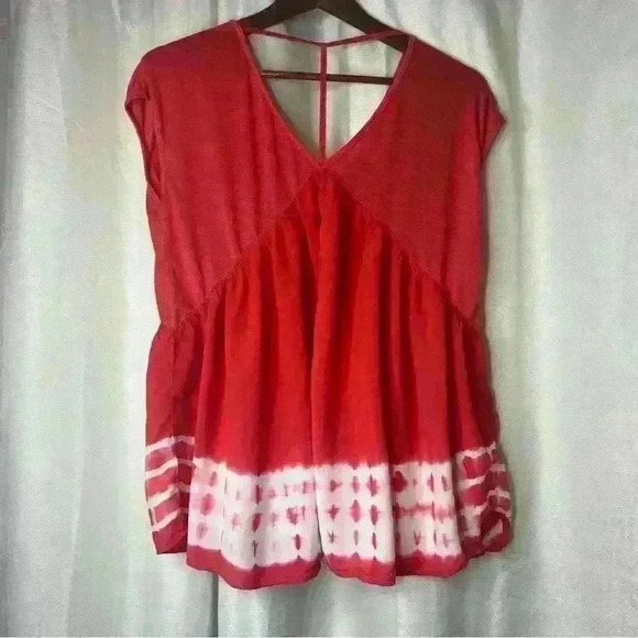 Anthropologie She + Sky Sleeveless Flowy Top Size Small - Picture 4 of 5